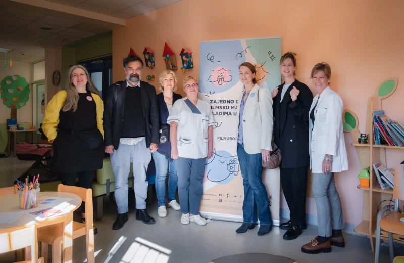 Film u bolnici obilježio 120 godina Klinike za pedijatriju KBC Sestre milosrdnice uz gostovanje Jelene Graovac Lučev i Leona Lučeva
