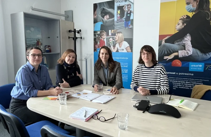 Predstavili smo projekt Film u bolnici u UNICEF-ovu uredu u Hrvatskoj